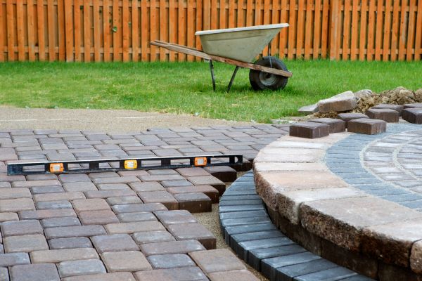Patio Brick Installation in Venice