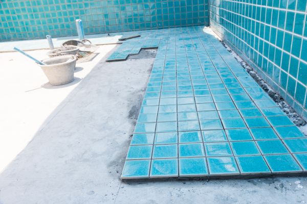 Pool Flooring Installation in Venice